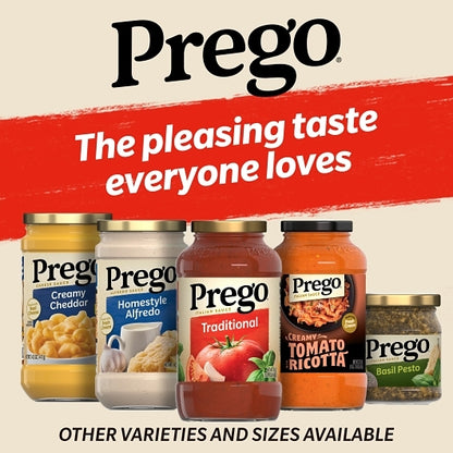 Prego TRADITIONAL SPAGHETTI Sauce, 12 x 24 oz Case - DOT product image 4