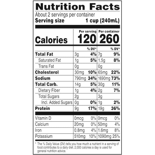 Campbell's Chunky Classic Chicken Noodle Soup, 12 x 18.6 oz Case - DOT product image 5