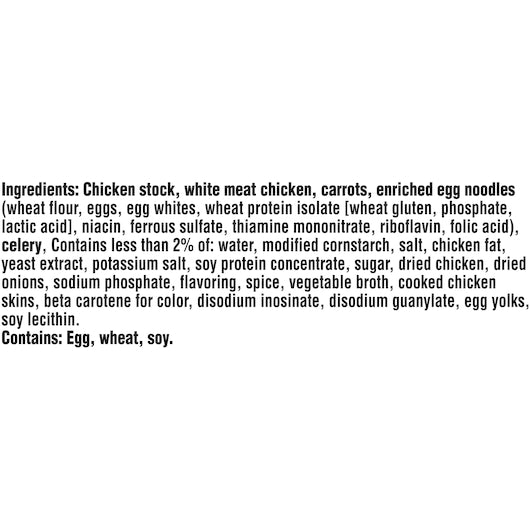 Campbell's Chunky Classic Chicken Noodle Soup, 12 x 18.6 oz Case - DOT product image 6
