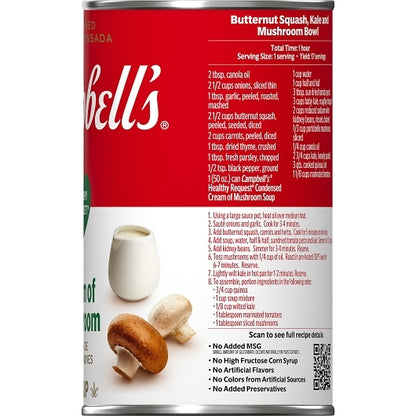 Campbells Condensed Healthy Classic Healthy Request Cream Of Mushroom Condensed Soup, 12 x 50 oz Case - DOT product image 6