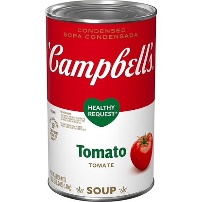 Campbell's Classic Healthy Request Tomato Soup, 12 x 50 oz Case - Prepared Foods