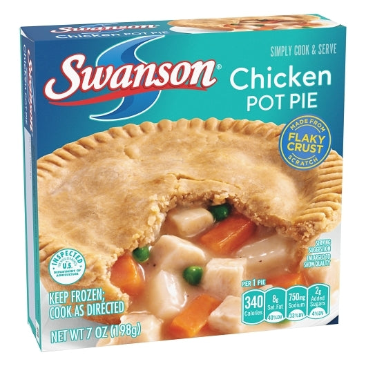 Pinnacle Foods SWANSON POT' PIE CHICKEN, 24 x 7 oz Case - DOT product image 3
