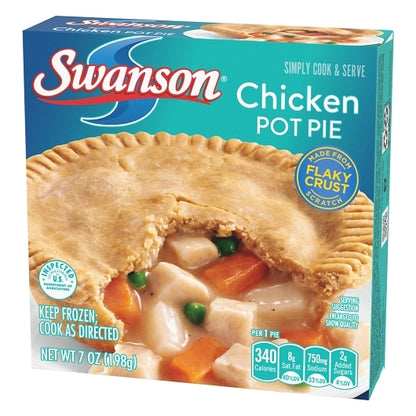 Pinnacle Foods SWANSON POT' PIE CHICKEN, 24 x 7 oz Case - DOT product image 5