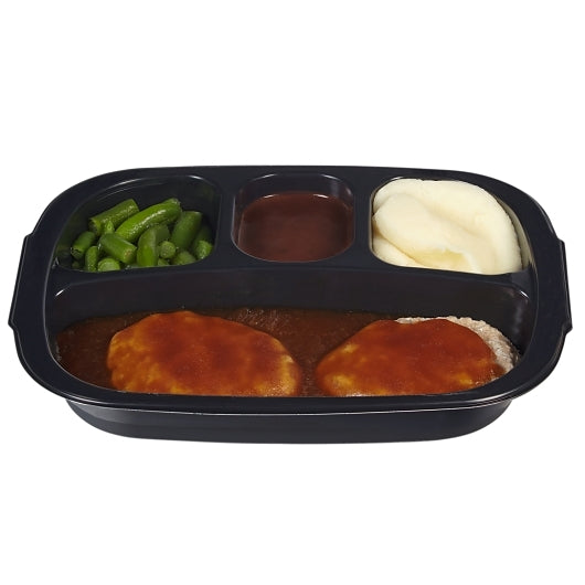Hungry Man SALISBURY STEAK, 8 x 16 oz Case - DOT product image 4
