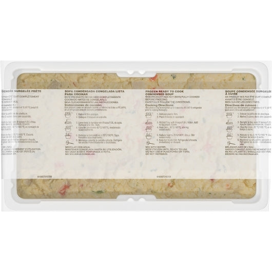 Campbells Frozen Condensed Signature Cream Of Potato Frozen Condensed Soup, 3 x 4 lb Case - DOT product image 3