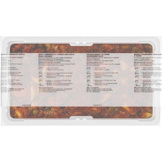Campbells Frozen Condensed Signature Minestrone Soup, 3 x 4 lb Case - DOT product image 3
