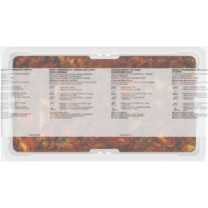 Campbells Frozen Condensed Signature Minestrone Soup, 3 x 4 lb Case - DOT product image 3