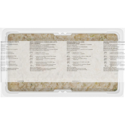 Campbells Frozen Condensed Signature New England Clam Chowder Soup, 3 x 4 lb Case - DOT product image 3