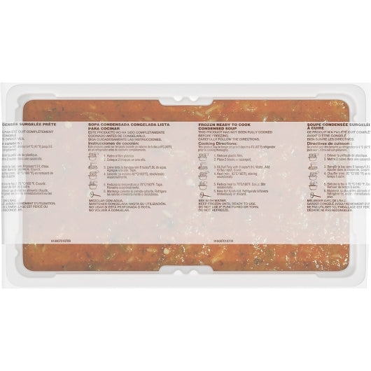 Campbells Frozen Condensed Signature Frozen Creole Chicken Gumbo Condensed Soup, 3 x 4 lb Case - DOT product image 3