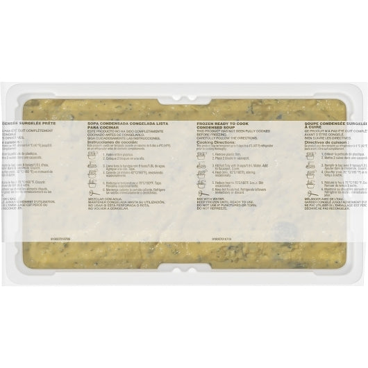 Campbells Frozen Condensed Signature Golden Broccoli Cheese Soup, 3 x 4 lb Case - DOT product image 2