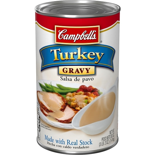 Gravy Ready To Turkey Gravy, 12 x 50 oz Case - Condiments & Sauces