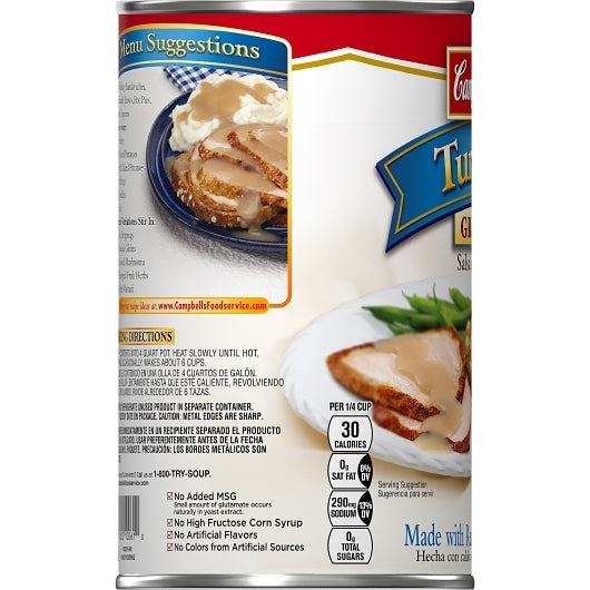 Gravy Ready To Turkey Gravy, 12 x 50 oz Case - DOT product image 3