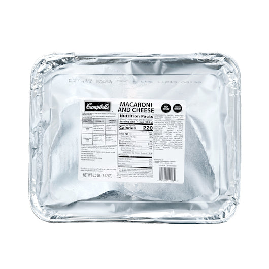 Campbell's Macaroni & Cheese, 4 x 6 lb Case - Prepared Foods