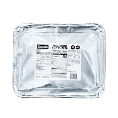 Campbell's Macaroni & Cheese, 4 x 6 lb Case - Prepared Foods
