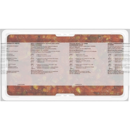 Campbells Frozen Condensed Signature Vegetarian Garden Vegetable Condensed Soup, 3 x 4 lb Case - DOT product image 3