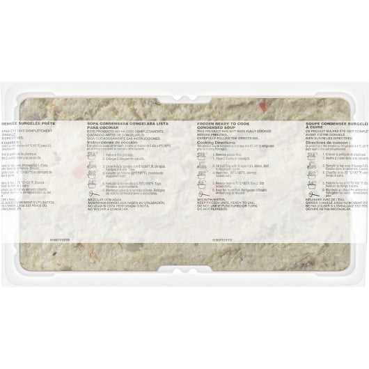 Campbells Frozen Condensed Signature Cream Of Potato With Bacon Frozen Condensed Soup, 3 x 4 lb Case - DOT product image 2