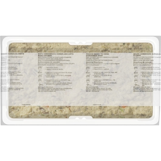 Campbells Frozen Condensed Signature Brown & Wild Rice With Chicken Frozen Condensed Soup, 3 x 4 lb Case - DOT product image 3