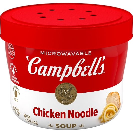 Campbell's Chicken Noodle Soup, 8 x 15.4 oz Case - Prepared Foods