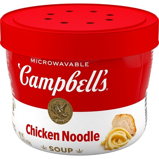 Campbells Microwavable Bowl Chicken Noodle Soup, 8 x 15.4 oz Case - DOT product image 5