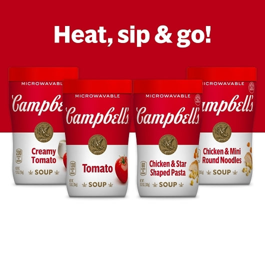Campbell's On The Go Tomato Ready To Serve Soup, 8 x 11.1 oz Case - DOT product image 6