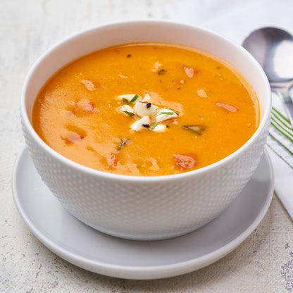 Campbells Frozen Condensed Signature Creamy Tomato Basil Bisque Frozen Condensed Soup, 3 x 4 lb Case - DOT product image 4