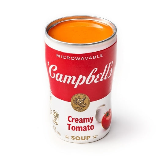 Campbell's On The Go Creamy Tomato Soup, 8 x 11.1 oz Case - Prepared Foods