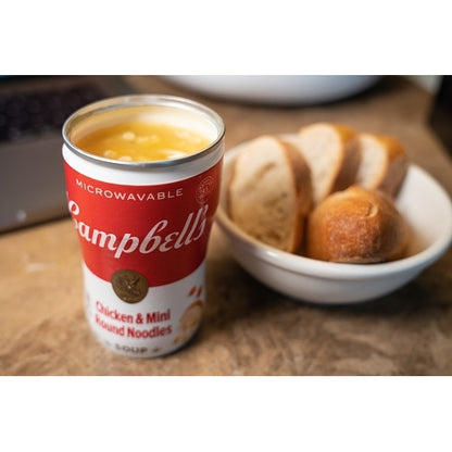 Campbell's Soup On The Go Chicken And Mini Noodles, 8 x 10.75 oz Case - DOT product image 2