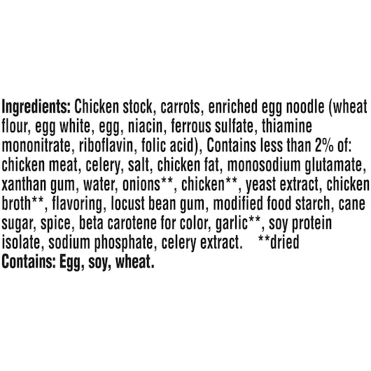 Campbell's Soup On The Go Chicken And Mini Noodles, 8 x 10.75 oz Case - DOT product image 7