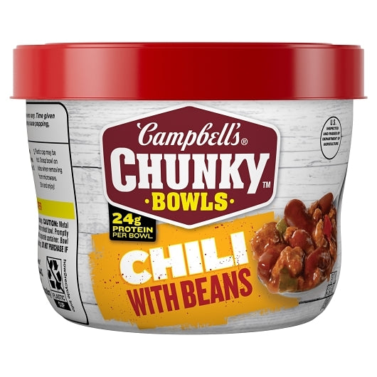 CHUNKY Roadhouse Chili Chunky Chili With Beans, 8 x 15.25 oz Case - DOT product image 2