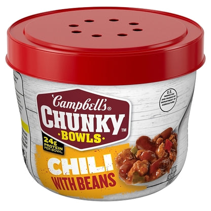 CHUNKY Roadhouse Chili Chunky Chili With Beans, 8 x 15.25 oz Case - DOT product image 5