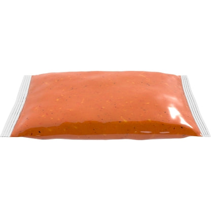 Stockpot Frozen RTS Reserve Roasted Red Pepper With Smoked Gouda Frozen Soup, 4 x 4 lb Case - Prepared Foods