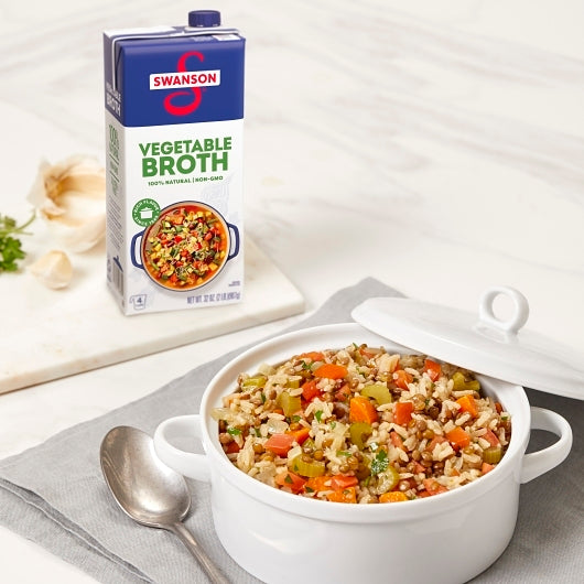 Swanson Vegetable Broth, 12 x 32 oz Case - DOT product image 2