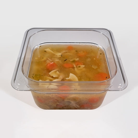 Campbell's Signature Chicken Noodle Frozen Soup, 4 x 4 lb Case - Prepared Foods
