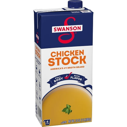 Swanson Chicken Stock, 12 x 32 oz Case - DOT product image 3