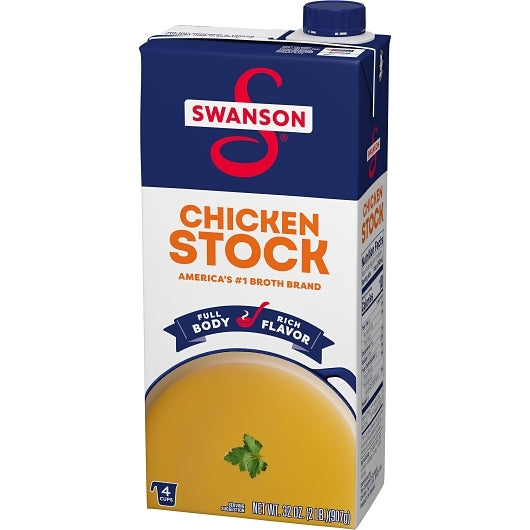 Swanson Chicken Stock, 12 x 32 oz Case - DOT product image 6