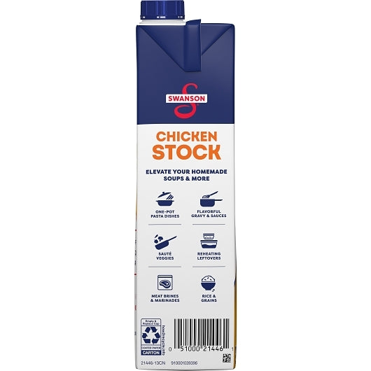 Swanson Chicken Stock, 12 x 32 oz Case - DOT product image 5