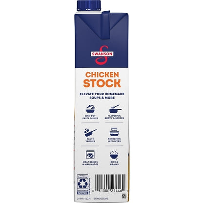 Swanson Chicken Stock, 12 x 32 oz Case - DOT product image 5