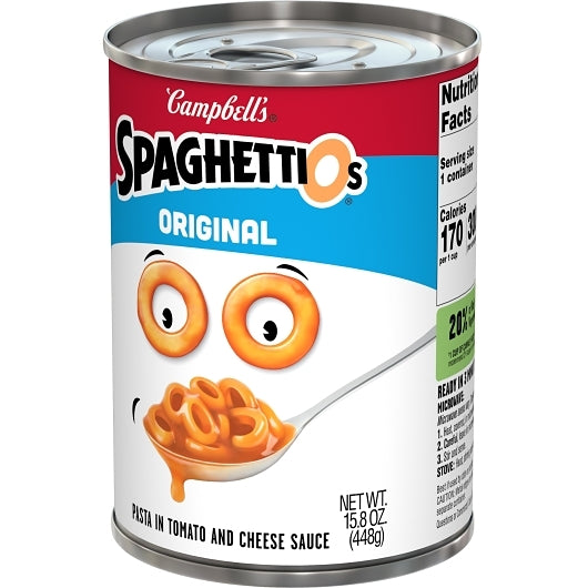 Campbells Spaghettios Tomato Spaghetti O'S Tomato Pasta, 24 x 15.8 oz Case - DOT product image 6