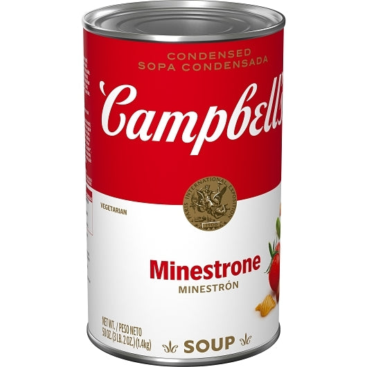 Campbell's Classic Minestrone Soup, 12 x 50 oz Case - DOT product image 4