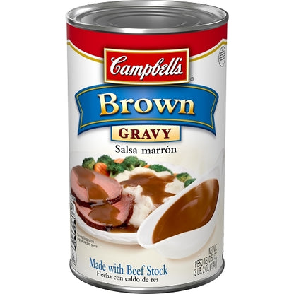 Campbell's Brown Gravy, 12 x 50 oz Case - Condiments & Sauces