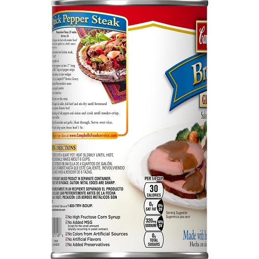 Campbell's Brown Gravy, 12 x 50 oz Case - DOT product image 4