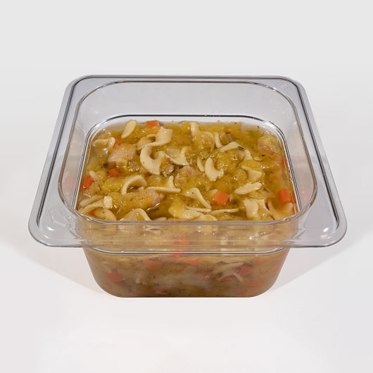 Campbell's Signature Reduced Sodium Chicken Noodle Frozen Soup, 4 x 4 lb Case - DOT product image 4