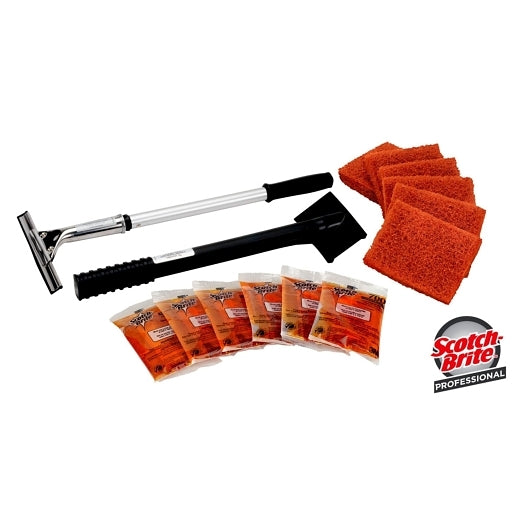 Scotch-Brite Quick Clean, Griddle Cleaning System Starter Kit, 1 x 2.984 lb Case - DOT product image 7