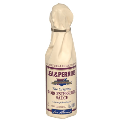 Lea & Perrins Worcestershire Sauce Bottle, 12 x 296 ML Case - Condiments & Sauces