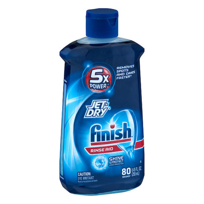 Finish RINSE JET DRY LIQUID, 8 x 8.45 fl oz Case - DOT product image 2