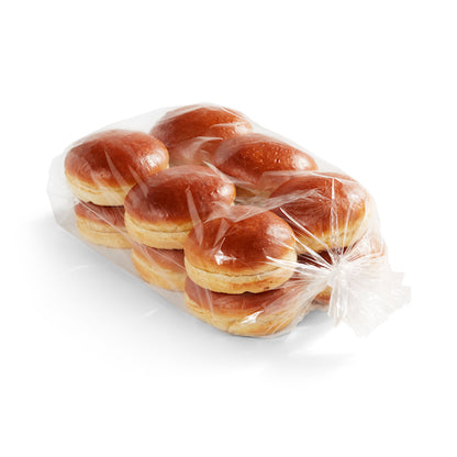 Klosterman 4" Potato Bun With Shine, 1 x 96 ct Case - Breads, Rolls & Buns