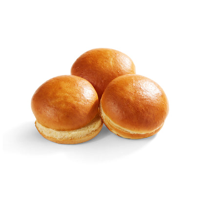 Klosterman 4" Premium Brioche Hamburger Bun With Shine, 8 x 12 ct Case - Breads, Rolls & Buns - image 2