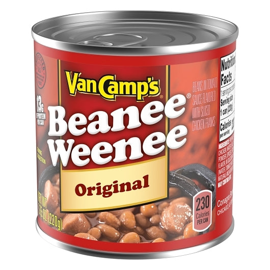 - Van Camp's Beanee Weenees, 24 x 7.75 oz Case - DOT product image 3