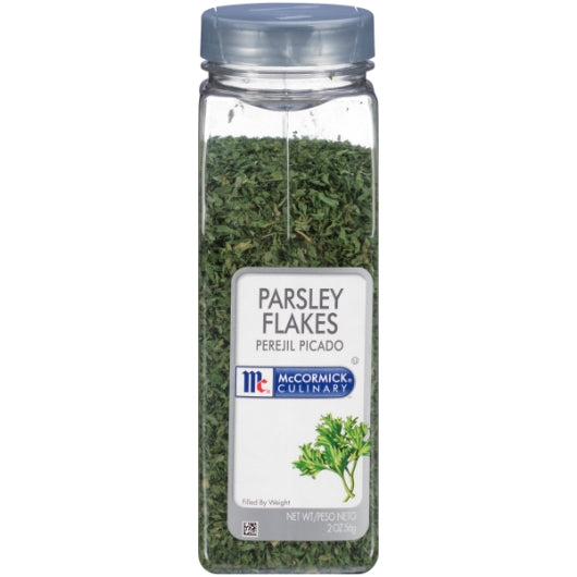 McCormick Culinary Parsley Flakes, 6 x 2 oz Case - Spices Seasonings