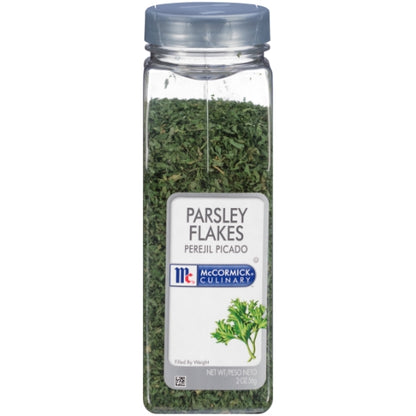 McCormick Culinary Parsley Flakes, 6 x 2 oz Case - Spices Seasonings